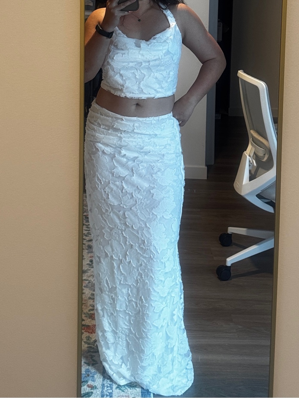 Babyboo 2-piece lace top and skirt set - Picture 2 of 7